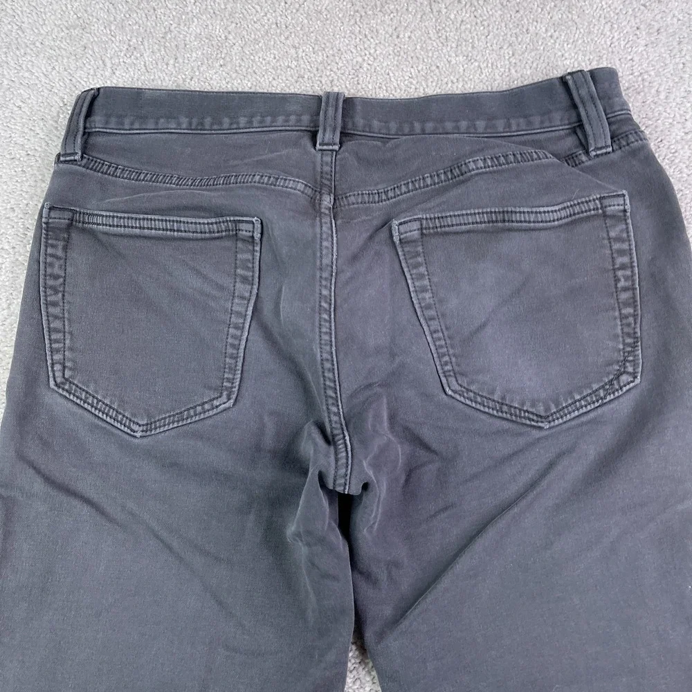 Banana Republic Jeans Mens 31x32 (Fits 30x30) Grey Traveler‎ Slim Fit Denim